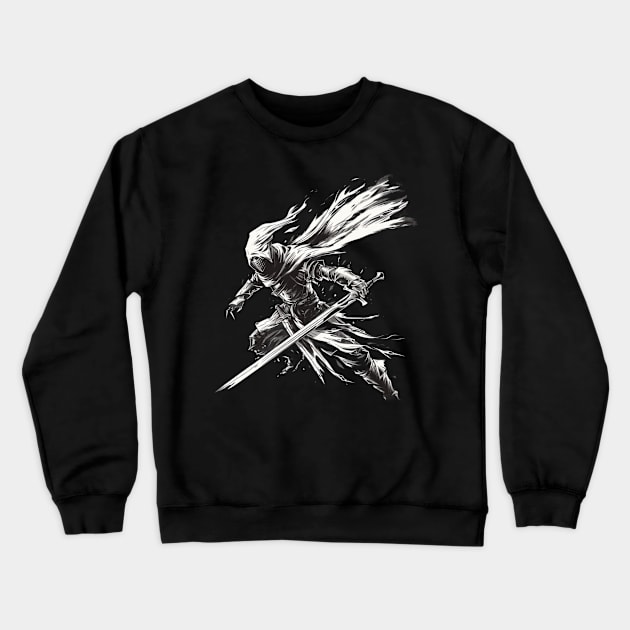 Dark Soul Chronicles Tales of the Brave Crewneck Sweatshirt by Chibi Monster